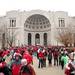 Fans walk into the stadium in Columbus before the game between Michigan and Ohio State on Saturday. Daniel Brenner I AnnArbor.com